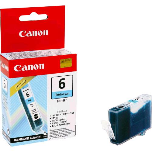 CANON BCI-6PC PHOTO SERBATOIO CIANO PER BJC-8200 CON PRINTER DRIVER (NON UTILIZZ