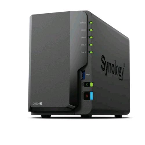 SYNOLOGY DS225+ DISKSTATION NAS 2 BAY SATA CELERON J4125 RAM 2GB DDR4 1 LAN RJ 4