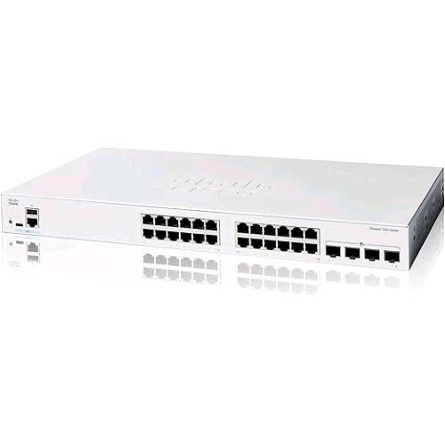 CISCO CATALYST 1200-24T-4X SWITCH GESTITO L3 - 24 x 10/100/1000 + 4 x 10Gb Ether