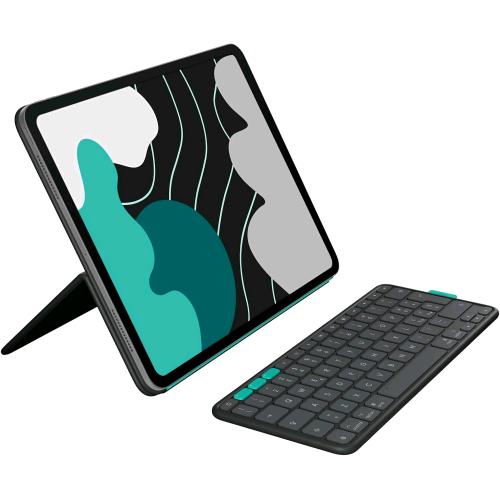 LOGITECH FLIP FOLIO CUSTODIA CON TASTIERA PER iPAD PRO (M4) E iPAD AIR DA 13" (M