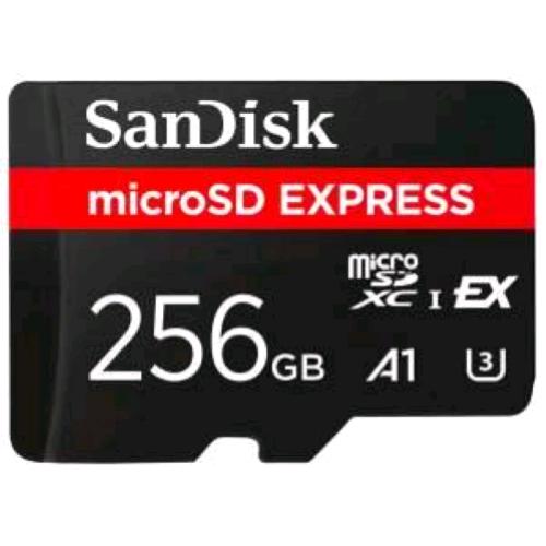 SANDISK EXPRESS MicroSDXC 256GB A1 UHS-I E UHS-II 210MB/s