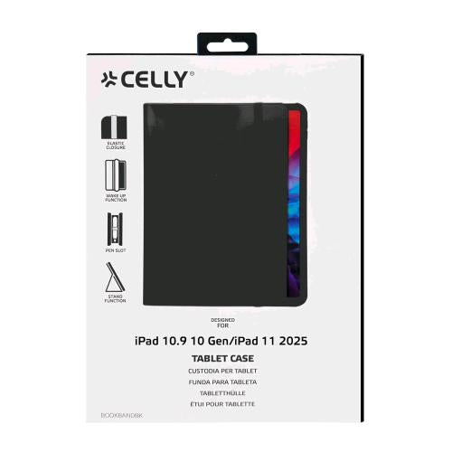 CELLY BOOKBAND APPLE iPAD 10.9 10th gen /APLE iPAD 11 11th gen CUSTODIA A LIBRO