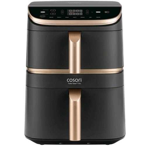 COSORI TURBO TOWER PRO FRIGGITRICE AD ARIA 10.8 LT 2630W DOPPIO CESTELLO TECNOLO