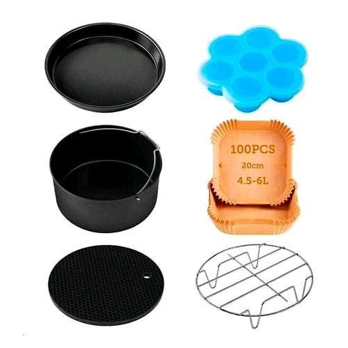 COSORI KIT ACCESSORI PER FRIGGITRICE AD ARIA DA 4.5 LT A 6.4 LT CON TEGLIA PER P