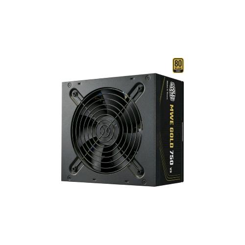 COOLER MASTER MWE GOLD 750 V3 ALIMENTATORE 750 W 80 PLUS GOLD FAN 120mm PFC ACTI