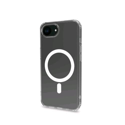 CELLY APPLE iPHONE 16e CUSTODIA IN TPU TRASPARENTE CON MAGNETI INCORPORATI PER R