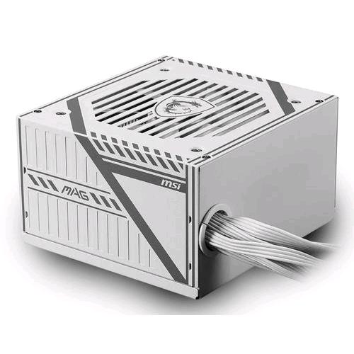 MSI MAG A650BNL ALIMENTATORE 650 W 80 PLUS BRONZE W 24-pin ATX BIANCO