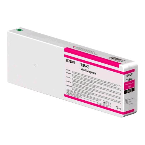 EPSON T55K3 VIVID MAGENTA 700ML PER SureColor SC-P6000, SC-P7000, SC-P7000V, SC-