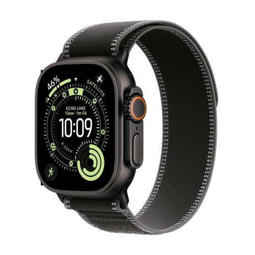 APPLE WATCH ULTRA 3 GPS + CELLULAR 5G CASSA 49mm IN TITANIO NERO CON TRIAL LOOP