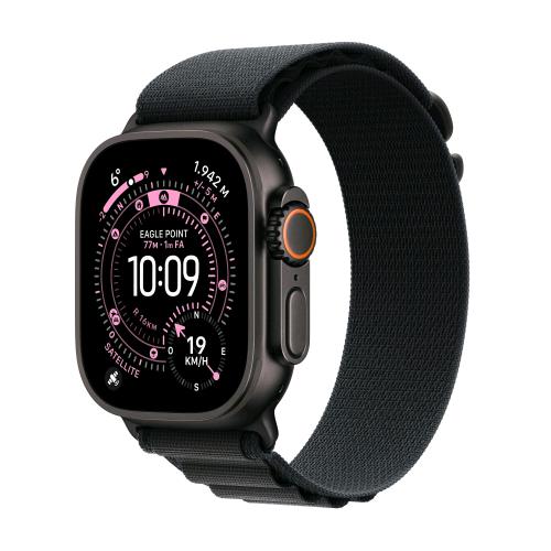 APPLE WATCH ULTRA 3 GPS + CELLULAR 5G CASSA 49mm IN TITANIO NERO CON ALPINE LOOP