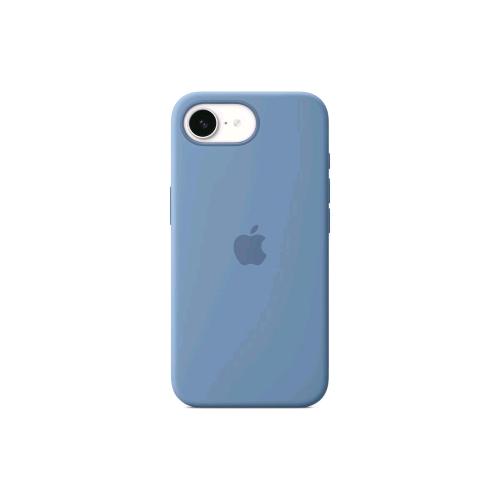 APPLE iPHONE 16e SILICON CASE COVER IN SILICONE WINTER BLU