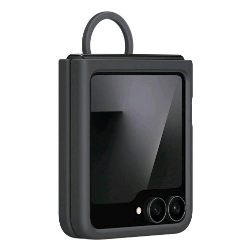 SAMSUNG GALAXY Z FLIP7 FE SILICONE CASE COVER IN SILICONE NERO