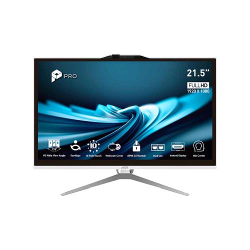 MSI PRO AP222T 14M-262IT ALL IN ONE 21.5" i5-14400 RAM 8GB-SSD 256GB NVMe-INTEL