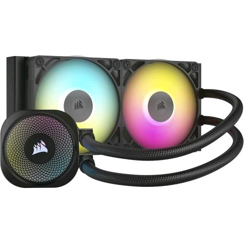 CORSAIR ICUE LINK TITAN 240 RX RGB CPU LIQUID COOLER INTEL DUAL FAN 240mm 1851/1