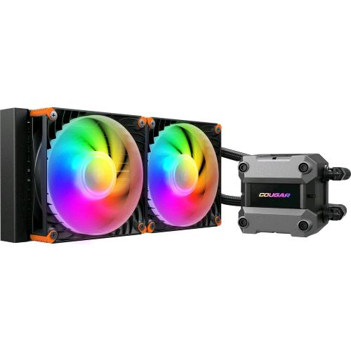 COUGAR POSEIDON ULTRA ARGB 240 CPU LIQUID COOLER DISSIPATORE PER CPU A LIQUIDO R