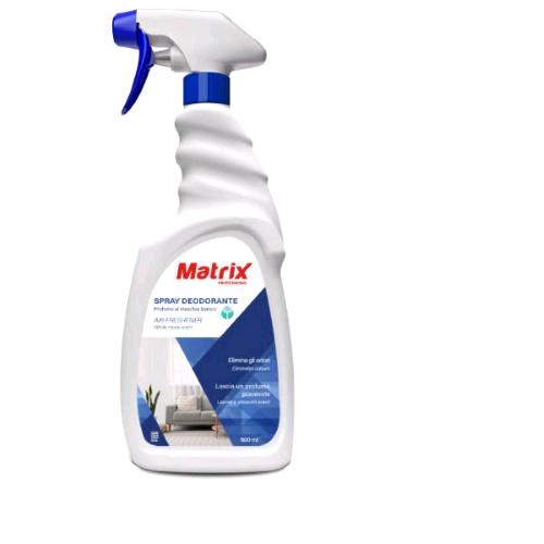 MATRIX DEODORANTE SPRAY PER AMBIENTI E TESSUTI FLACONE DA 500 ML CONF 6 Pz.