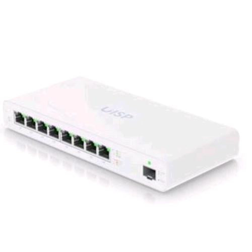 UBIQUITI UISP-S SWITCH GESTITO L2 8 PORTE Gigabit Ethernet (10/100/1000) 1 PORTA