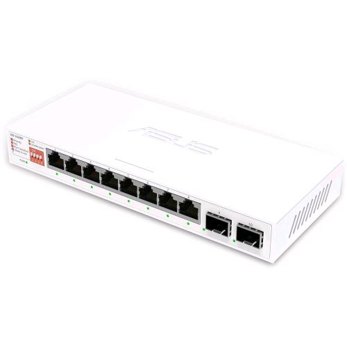 ASUS QG-U1080 SWITCH NON GESTITO 8 PORTE 2.5G ETHERNET (100/1000/2500) BIANCO