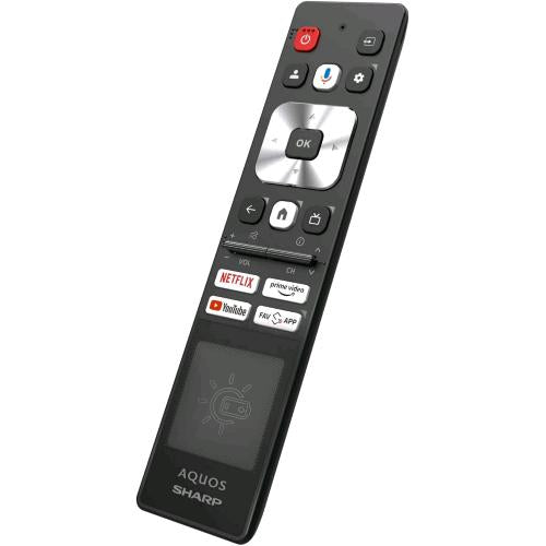 SHARP SUNREMO TELECOMANDO SOLARE UNIVERSALE PER SMART TV COMPATIBILE CON SHARP G