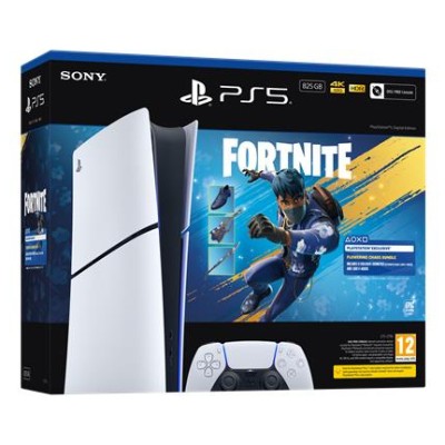 Sony – PlayStation 5 Edizione Digitale Slim 825 GB Bundle Fortnite Flowering Chaos