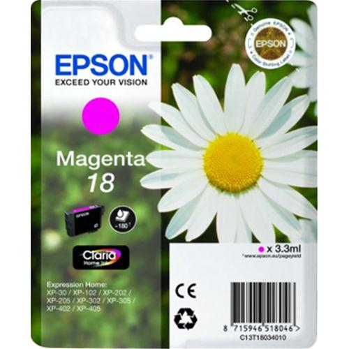 EPSON 18 CARTUCCIA INKJET MAGENTA