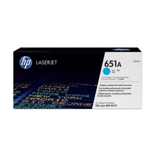 HP 651A TONER CIANO PER COLOR LASERJET ENTERPRISE MFP M775; LASERJET MANAGED MFP