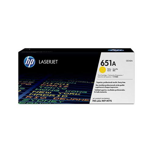 HP 651A Y TONER GIALLO PER COLOR LASERJET ENTERPRISE MFP M775; LASERJET MANAGED