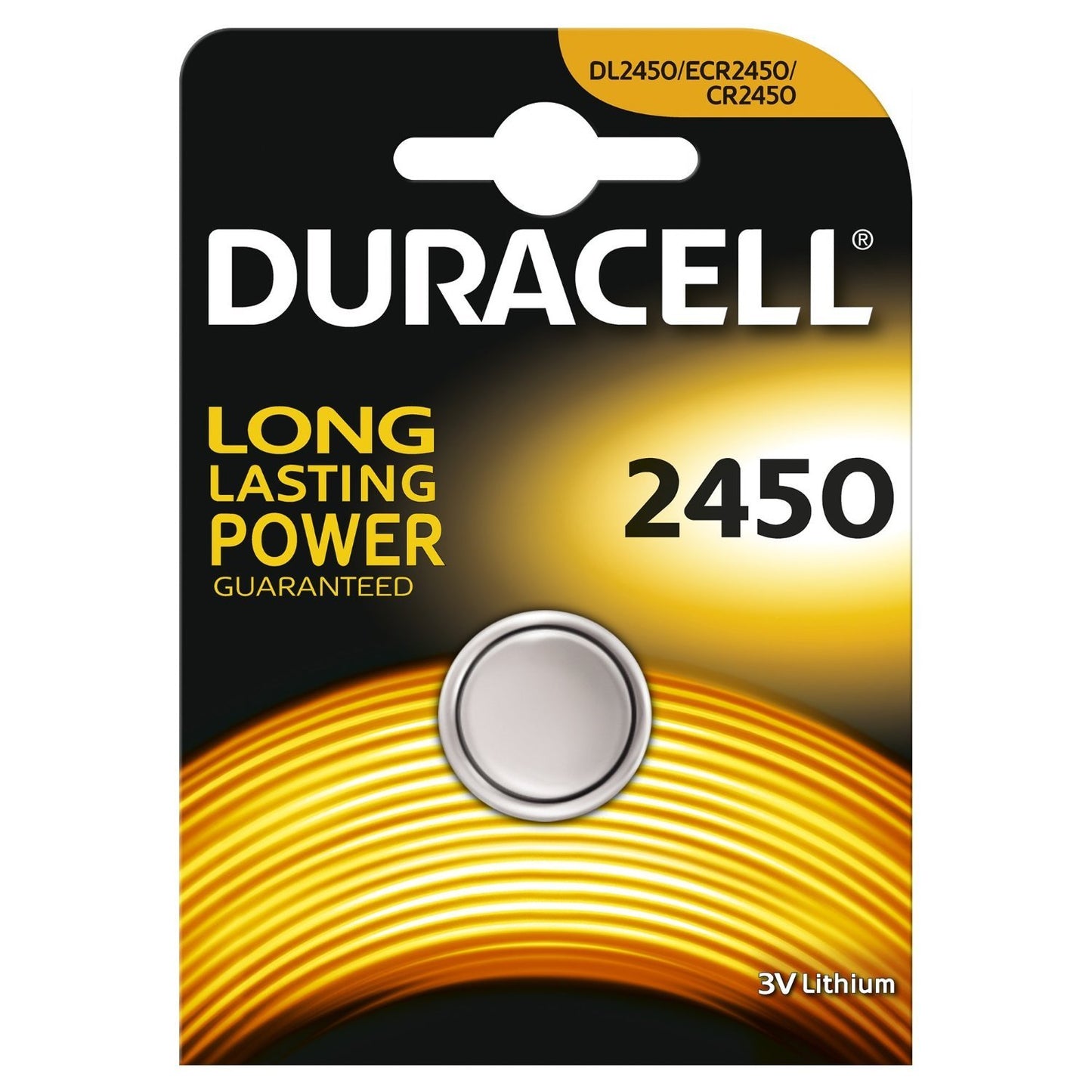 BATTERIA CMOS 3V 1PZ DURACELL CR2450