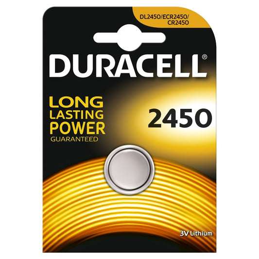 BATTERIA CMOS 3V 1PZ DURACELL CR2450