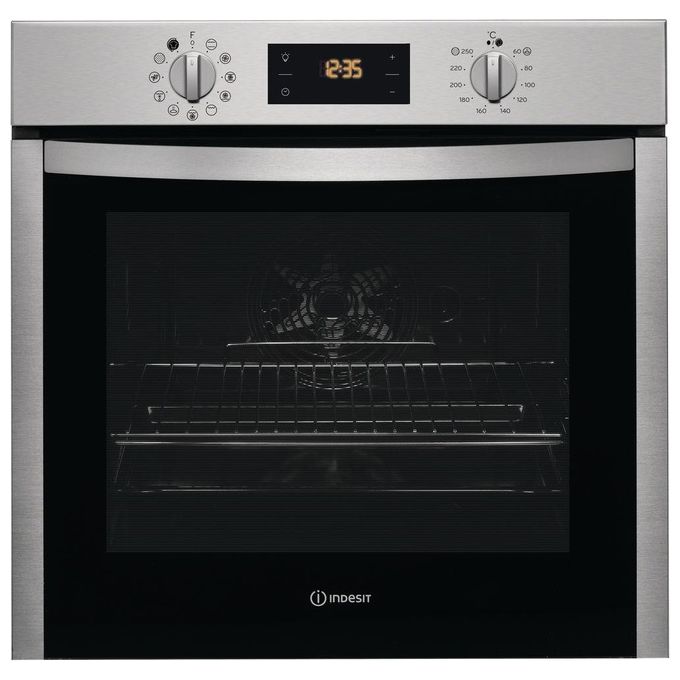 Indesit IFW 5844 P IX Forno elettrico Multifunzione da incasso Ventilato Capacita 71 Litri Classe energetica A+ 9 programmi Autopulente 60 cm Acciaio Inossidabile