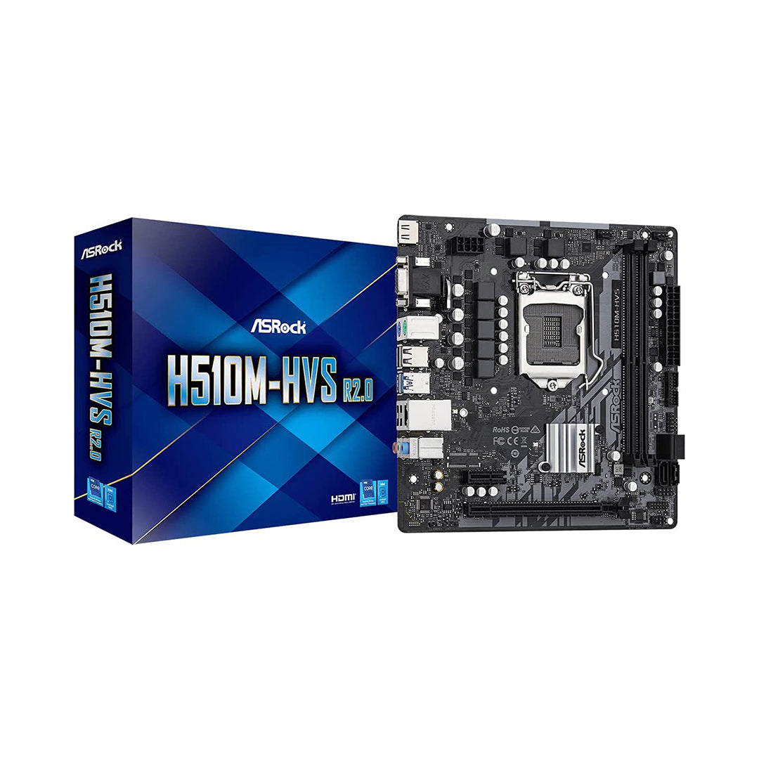 MAINBOARD SLGA1200 ASROCK H510M-HVS R2.0 90-MXBGT0-A0UAYZ