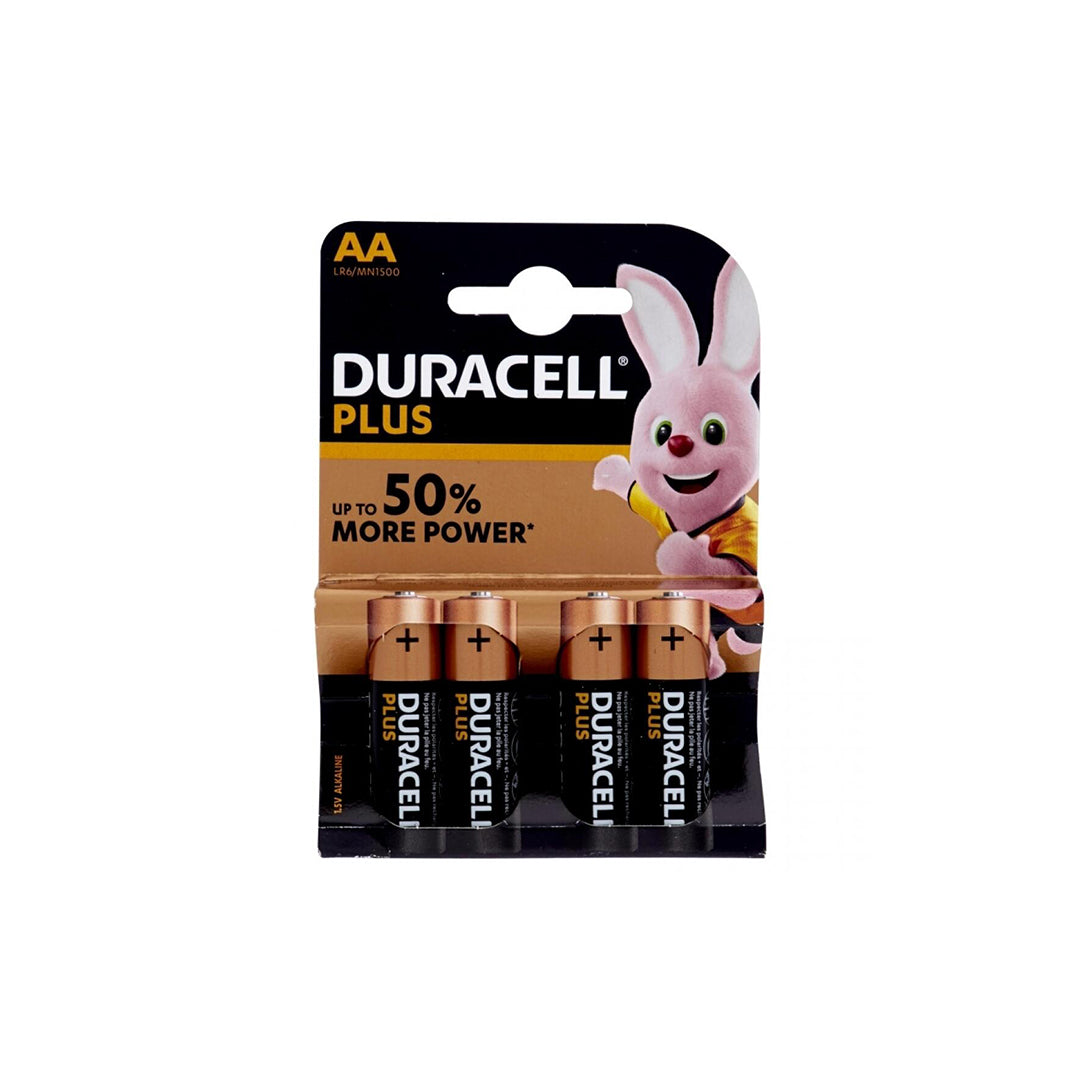 BATTERIA STILO AA ALCALINA 4PZ DURACELL PLUSPOWER MN1500P