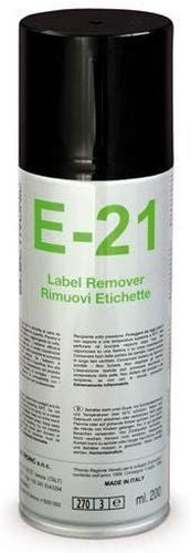 E-21 Spray rimuovi etichette 200 ml DUE-CI