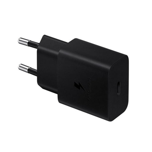 CARICABATTERIA DA RETE SAMSUNG SUPER FAST CHARGING 15W USB-C EP-T1510NBEGEU BLAC