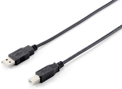 CAVO STAMPANTE USB A/B 3MT TECNO ACCESSORI 24.51 NERO
