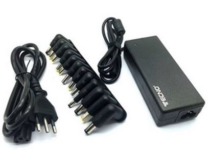 ALIMENTATORE UNIVERSALE PER NOTEBOOK TECNO ACCESSORI 120W 2.4 CON 12 ADATTATORI