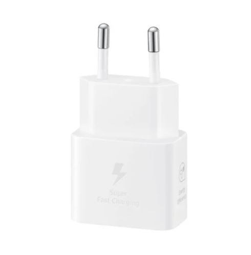 CARICABATTERIA DA RETE SAMSUNG SUPER FAST CHARGING 25W USB-C EP-T2510NWEGWW WHIT