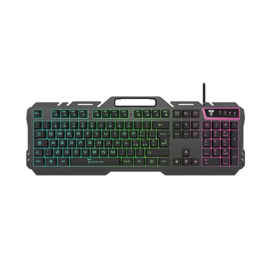 TASTIERA USB GAMING TECHMADE TM-GK023 METALLICA CON LED RGB