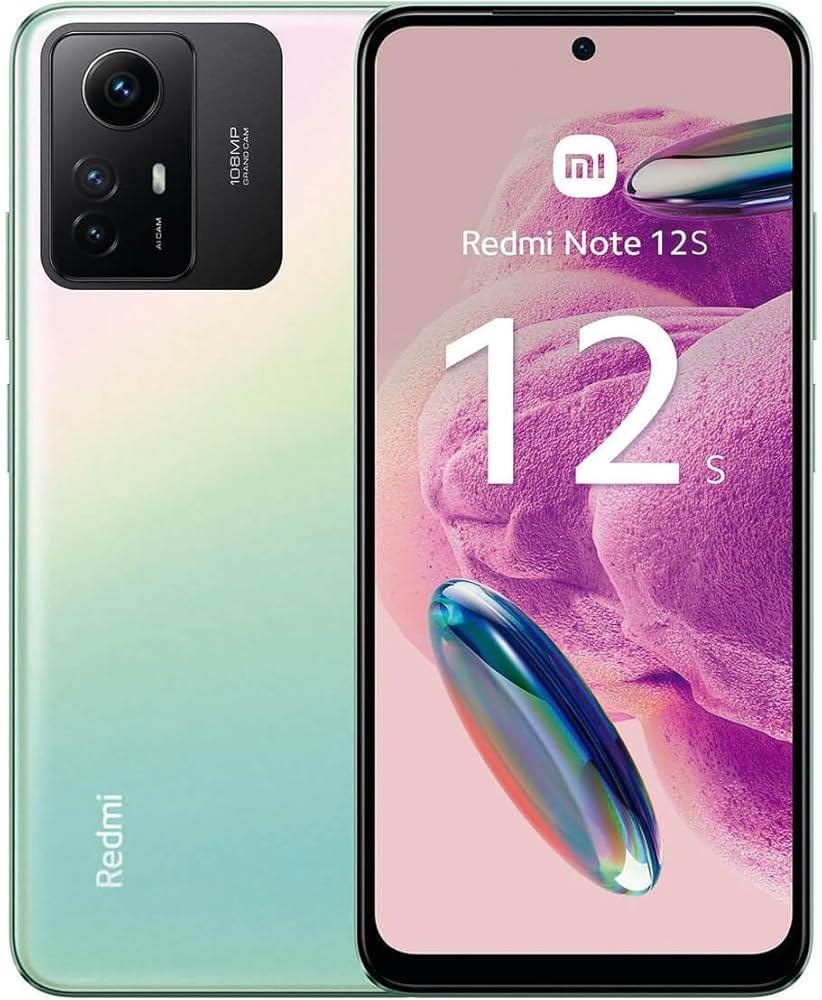 SMARTPHONE XIAOMI REDMI NOTE 12S 8+256GB DUOS PEARL GREEN ITALIA