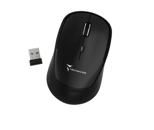 MOUSE OTTICO WIRELESS WIRELESS TECHMADE TM-XJ35-BK