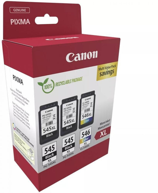 CARTUCCIA CANON MULTIPACK 8286B013 2XPG-545XL/CL-546XL