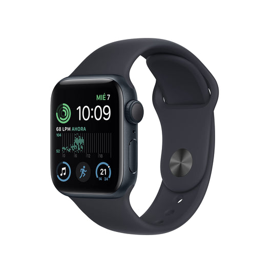 SMARTWATCH APPLE WATCH SE 2 40MM GPS ALLUMINIO MEZZANOTTE CON CINTURINO SPORT ME