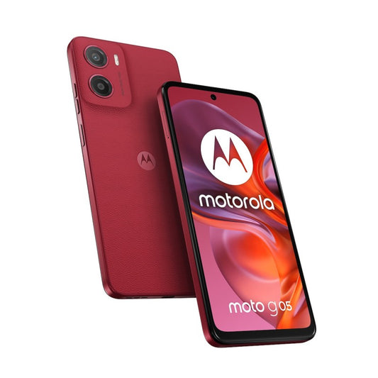 SMARTPHONE MOTOROLA G05 4+128GB PLUM RED ITALIA