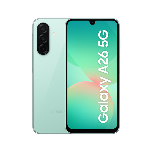 SMARTPHONE SAMSUNG A266 GALAXY A26 5G 6+128GB GREEN ITALIA