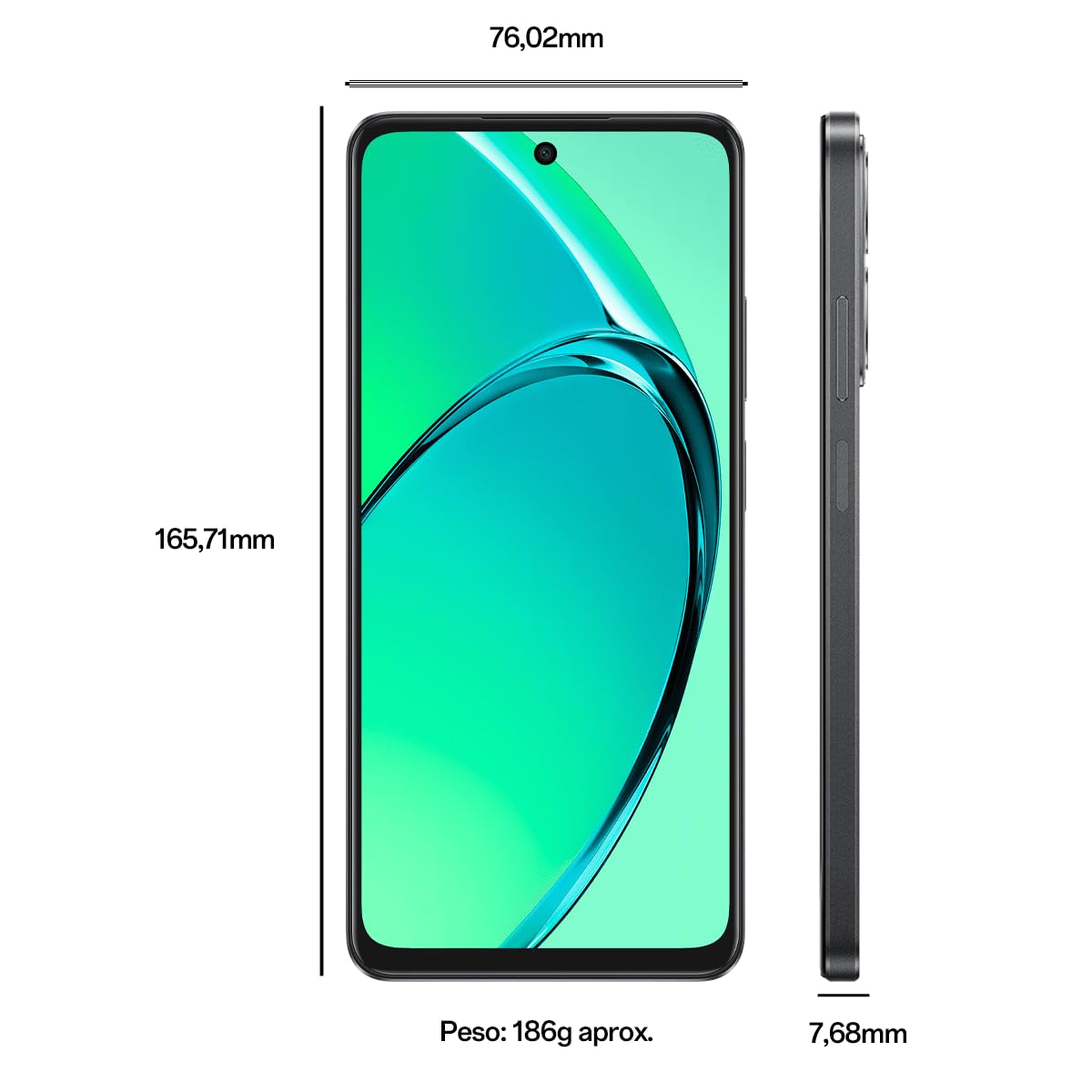 SMARTPHONE OPPO A40 6+128GB DUOS BLACK W3