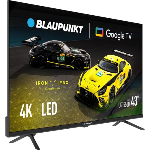TV LED 43" BLAUPUNKT 43UGC5500S SMART TV GOOGLE ITALIA BLACK