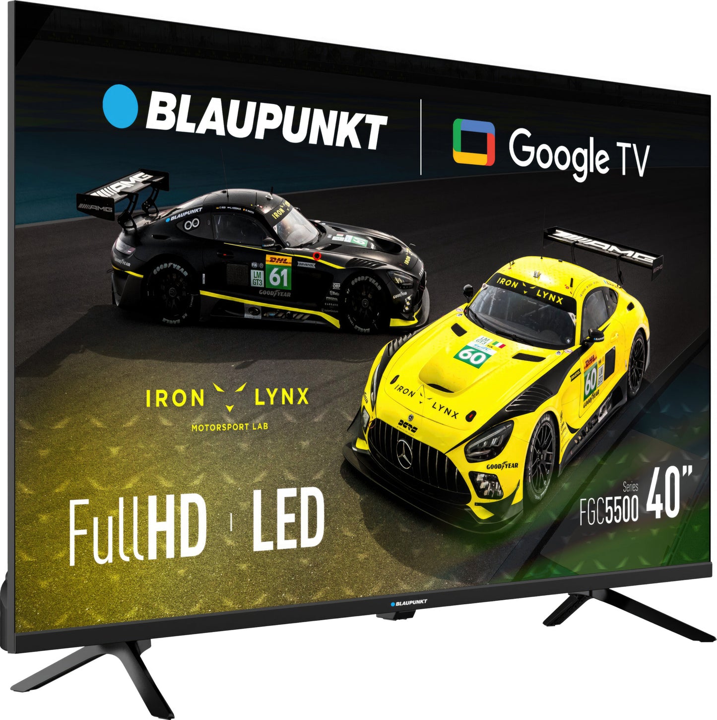 TV LED 40" BLAUPUNKT 40FGC5500S SMART TV GOOGLE ITALIA BLACK