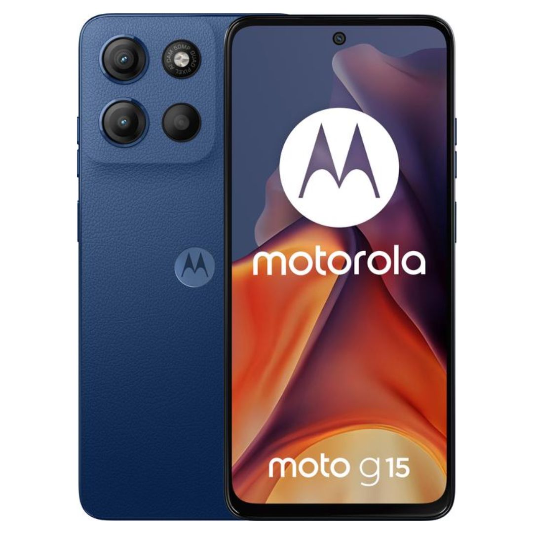 SMARTPHONE MOTOROLA G15 4G 8+128GB DUOS BLUE ITALIA