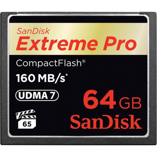 SANDISK 64GB EXTREME PRO CF COMPACT FLASH
