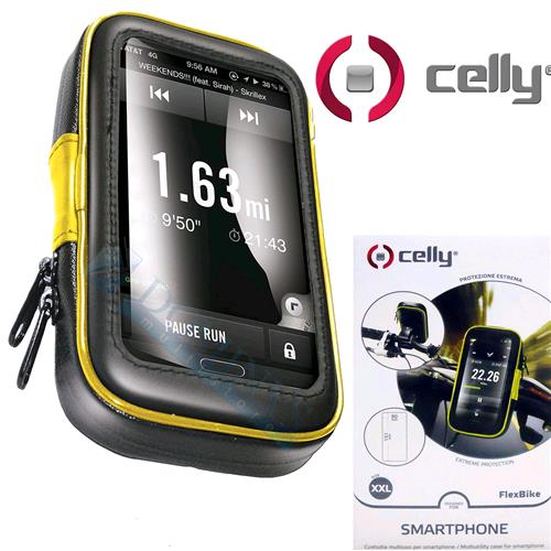 CELLY FLEXBIKEXXL COVER IN PLASTICA PER USO SPORTIVO SUPPORTO COMPATIBILE CON MA